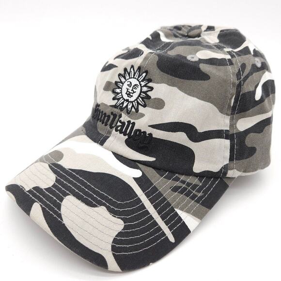 Sun Valley Idaho Strapback Hat‎ Baseball Dad Cap Adjustable Camo Unisex Adult - Picture 1 of 7